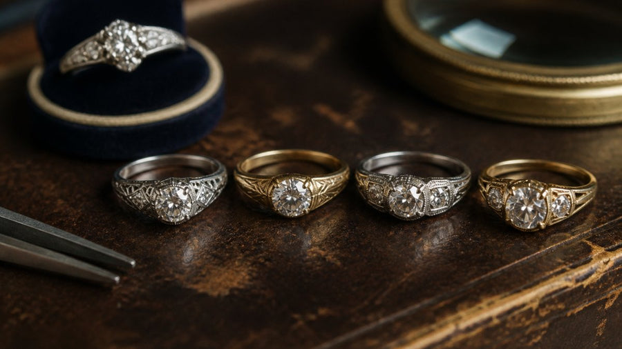 5 Best Antique Diamond Rings for Engagement