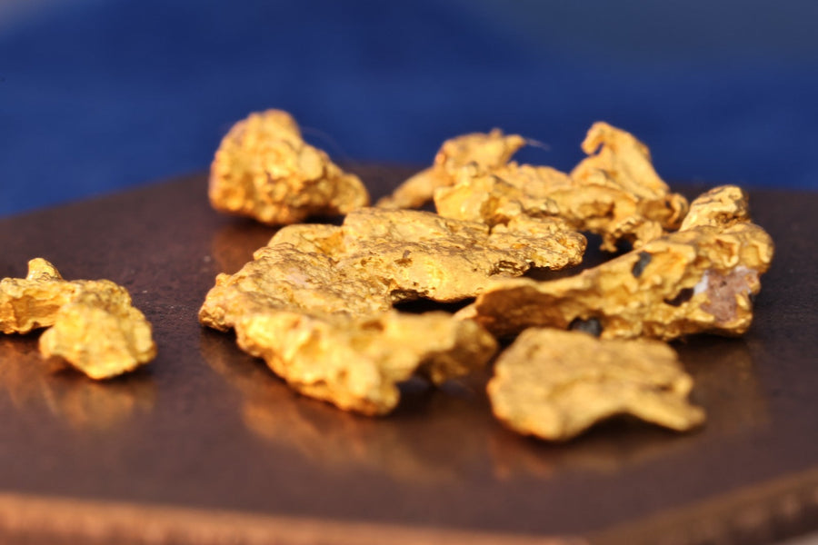 4.632g  Natural Gold Nuggets –The Prospector’s Lot – Premium Australian Specimen