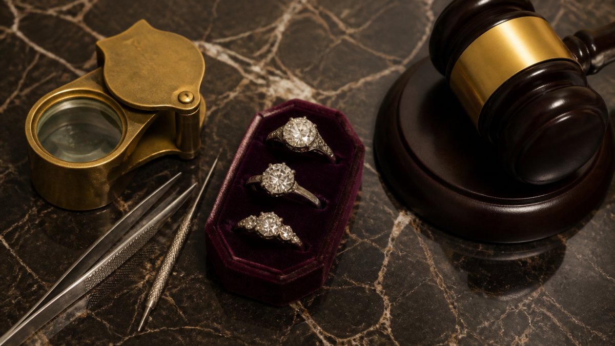 Antique Diamonds vs Auction Houses: Fair Valuation