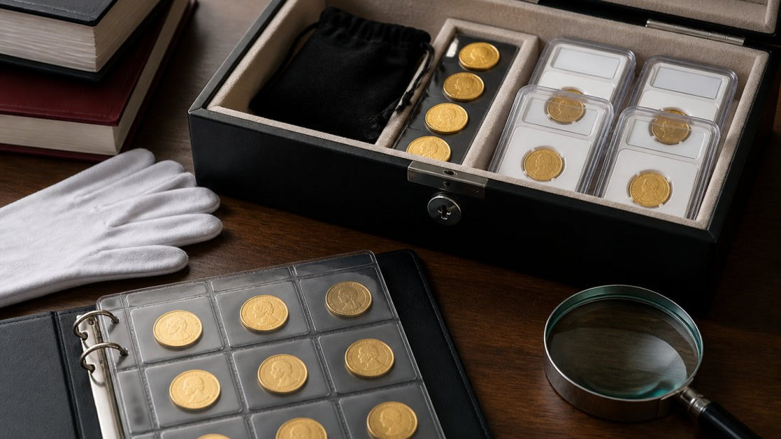 How to Store Historical Gold Coins Safely