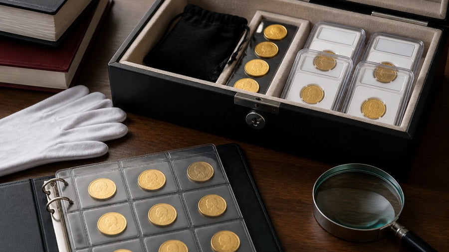 How to Store Historical Gold Coins Safely