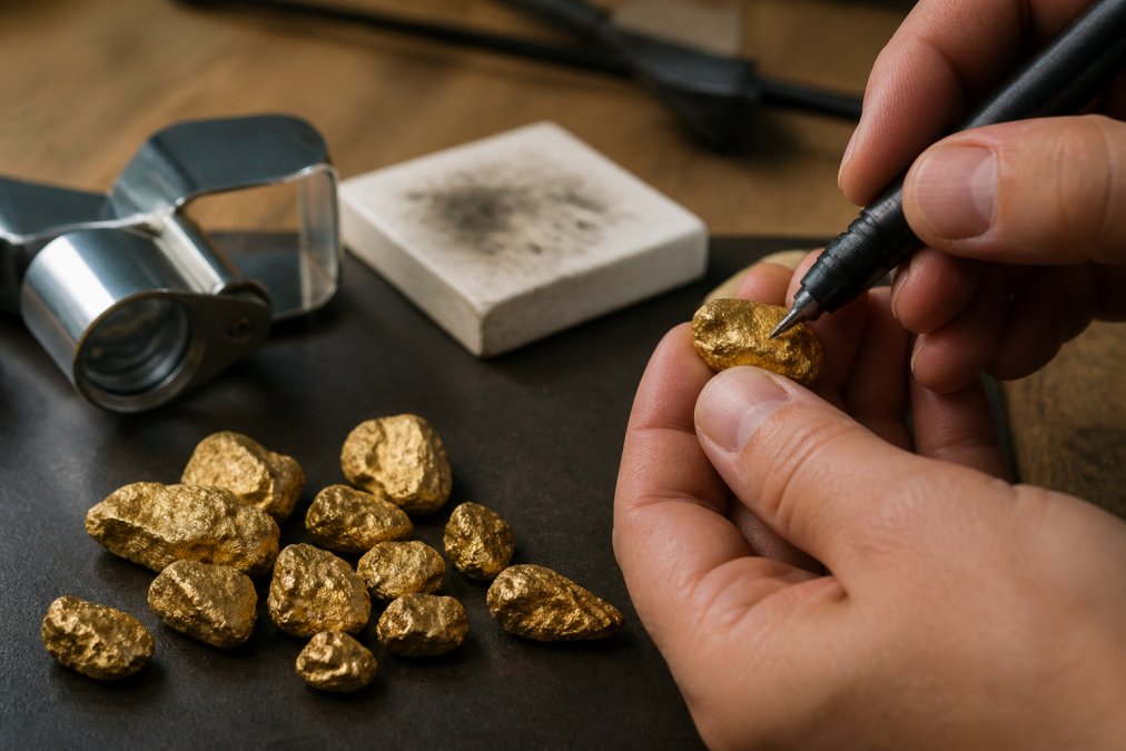 How to Verify Natural Gold Nuggets: 7 Tests
