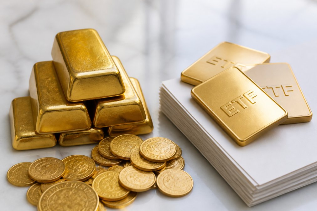 Physical Gold vs Gold ETFs for Portfolio: 2026 Comparison