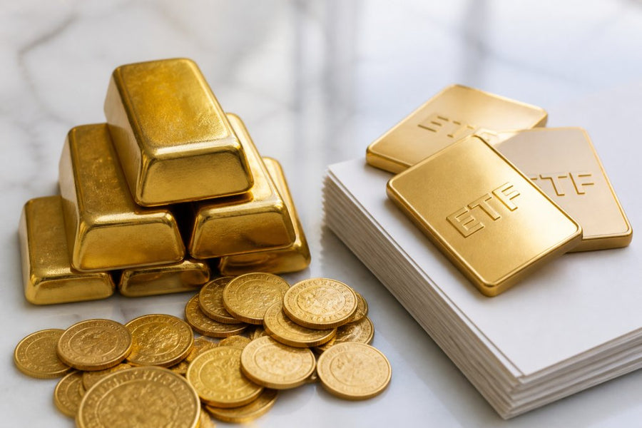 Physical Gold vs Gold ETFs for Portfolio: 2026 Comparison