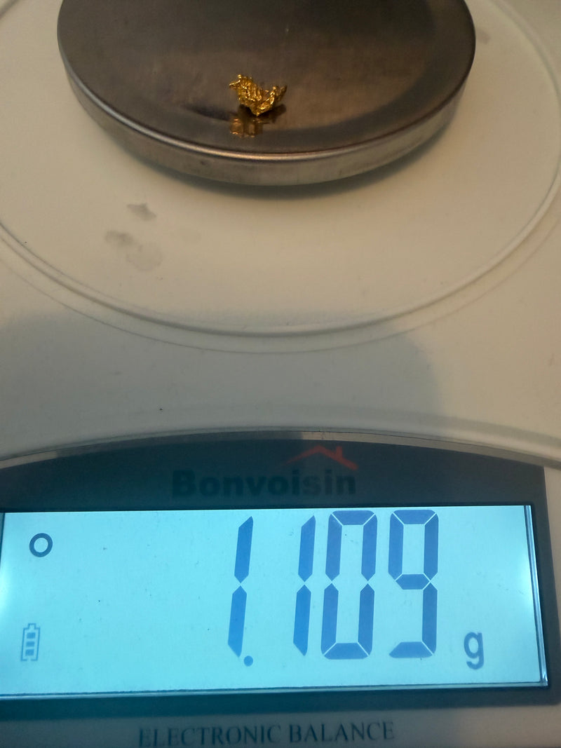 1.109g Natural Australian Gold Nugget – genuine gold nugget for sale UK | Gold2u