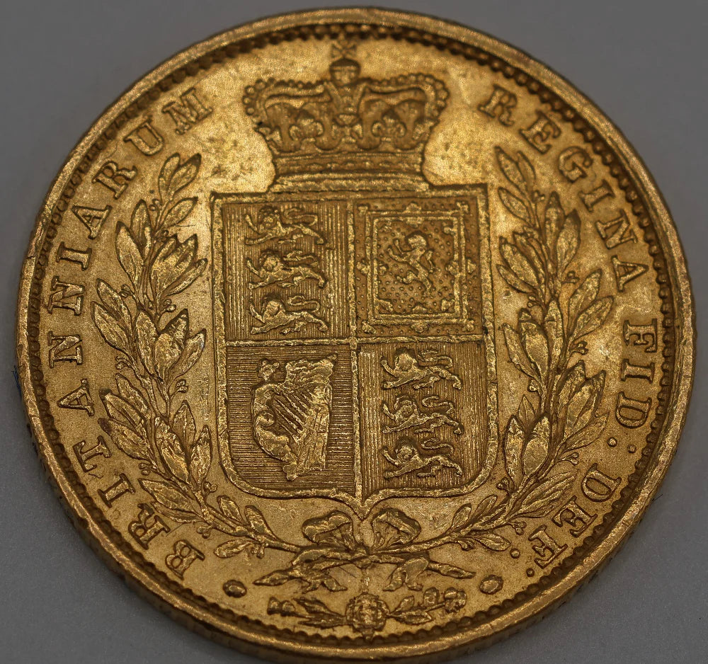 1855 - Queen Victoria - Full Gold Sovereign