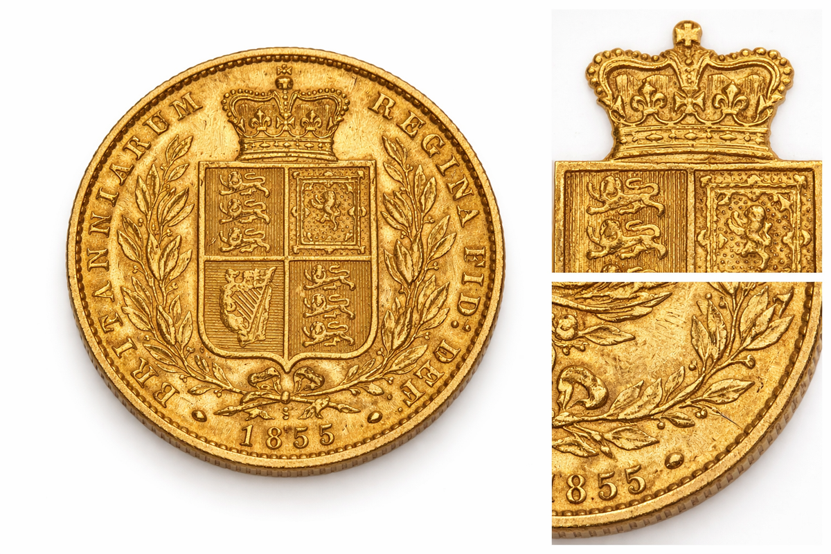 1873 Queen Victoria full gold sovereign from the Sydney Mint