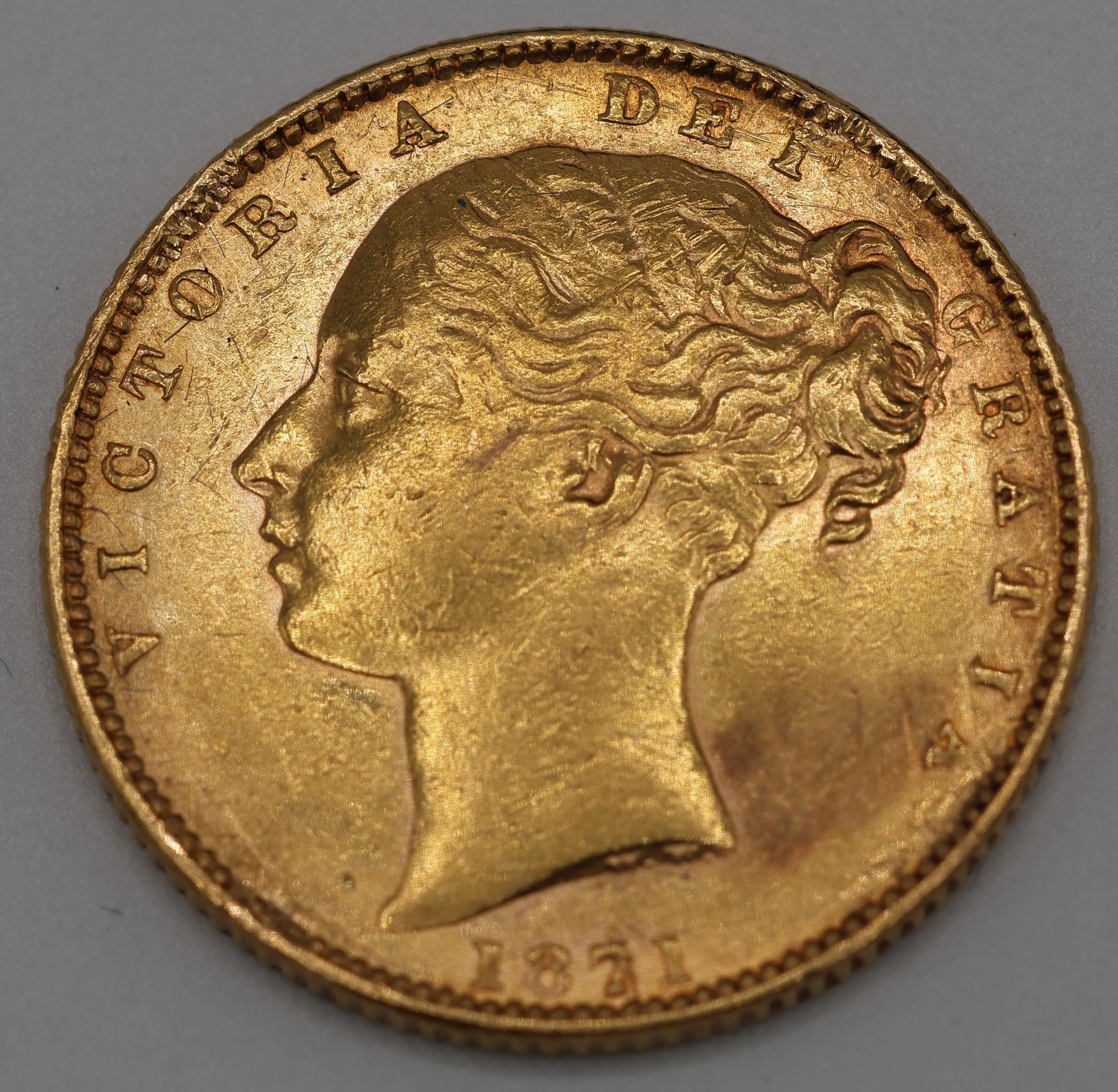 1855 - Queen Victoria - Full Gold Sovereign