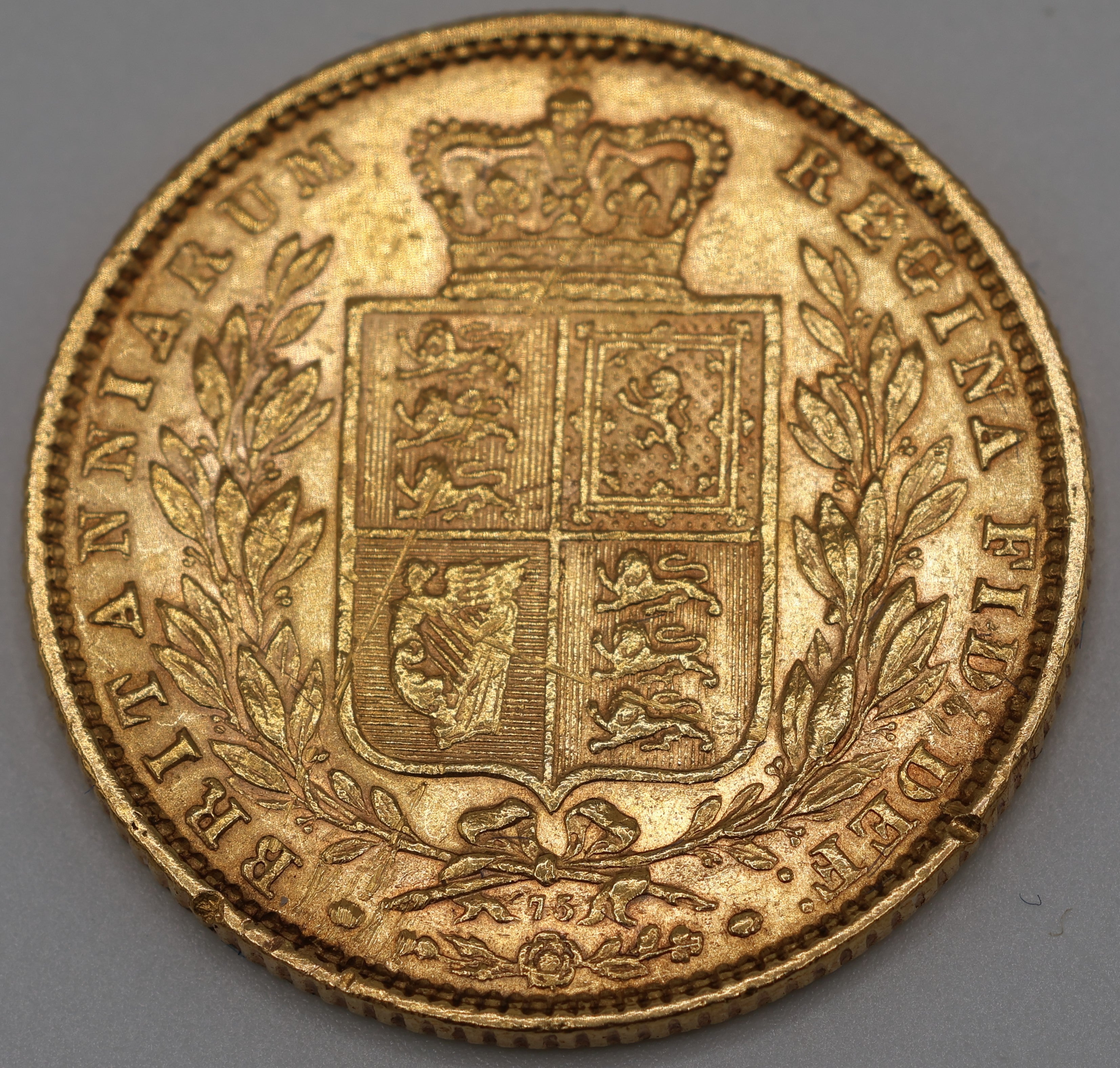 1871 - Queen Elizabeth II - Full Gold sovereign