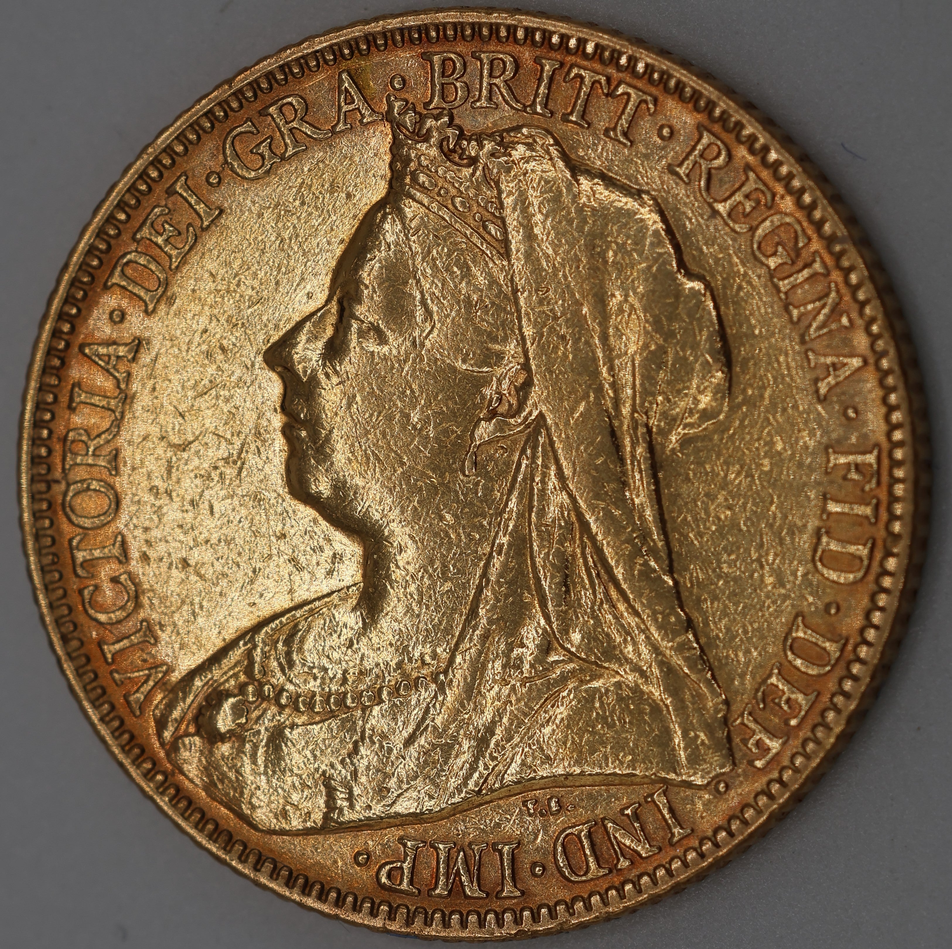 1893 - Queen Victoria - Gold Sovereign