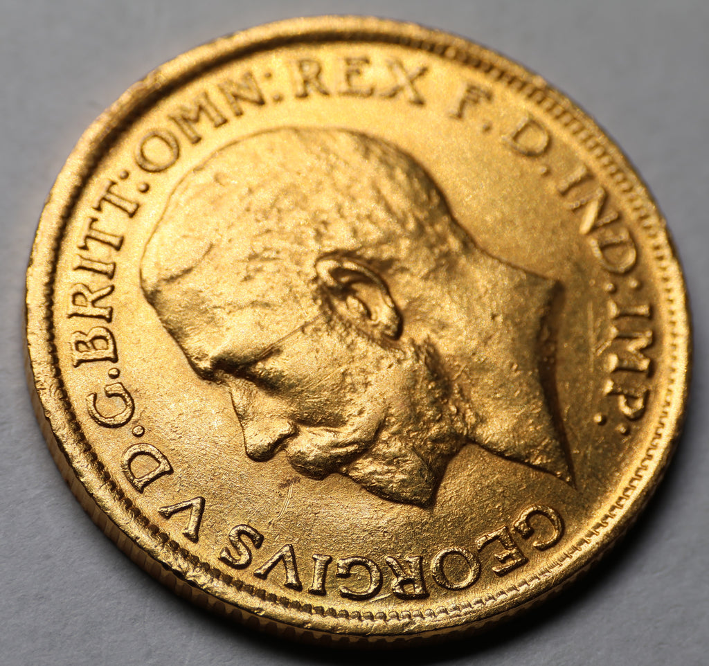 1917 - King George V - Full Gold sovereign - Perth Mint