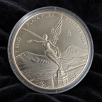 2011 - 1 kilo Silver Libertad Coin With Box