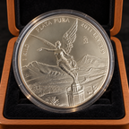2011 - 1 kilo Silver Libertad Coin With Box