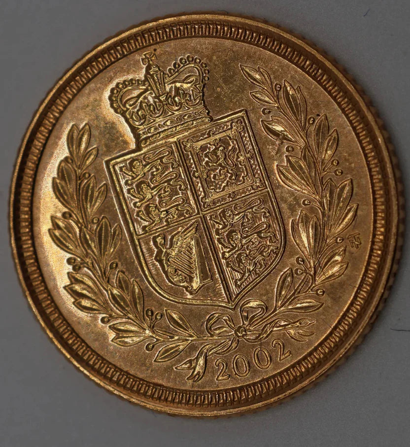 2002 - Queen Elizabeth II - Half Gold sovereign