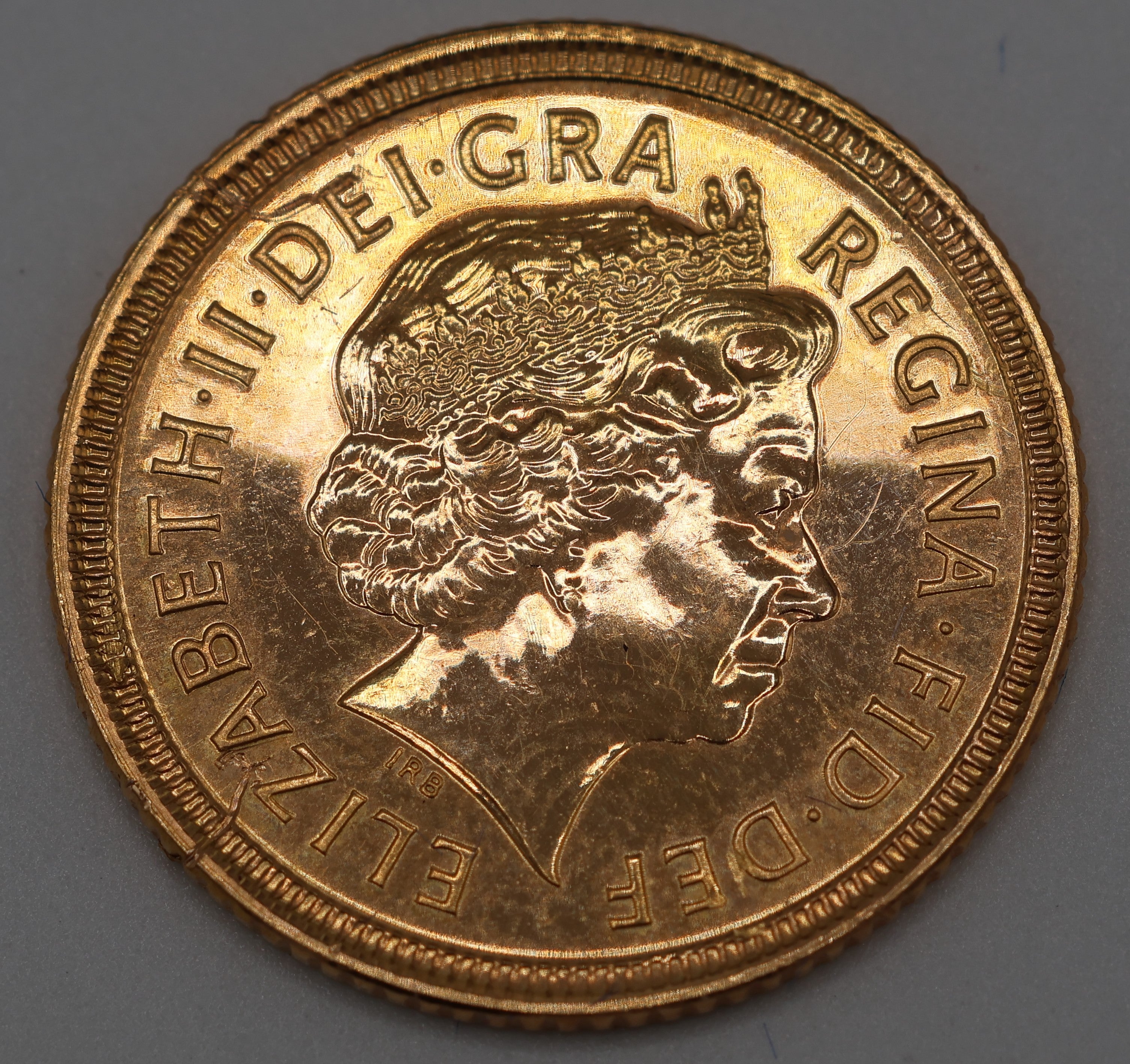 2002 - Queen Elizabeth II - Half Gold sovereign