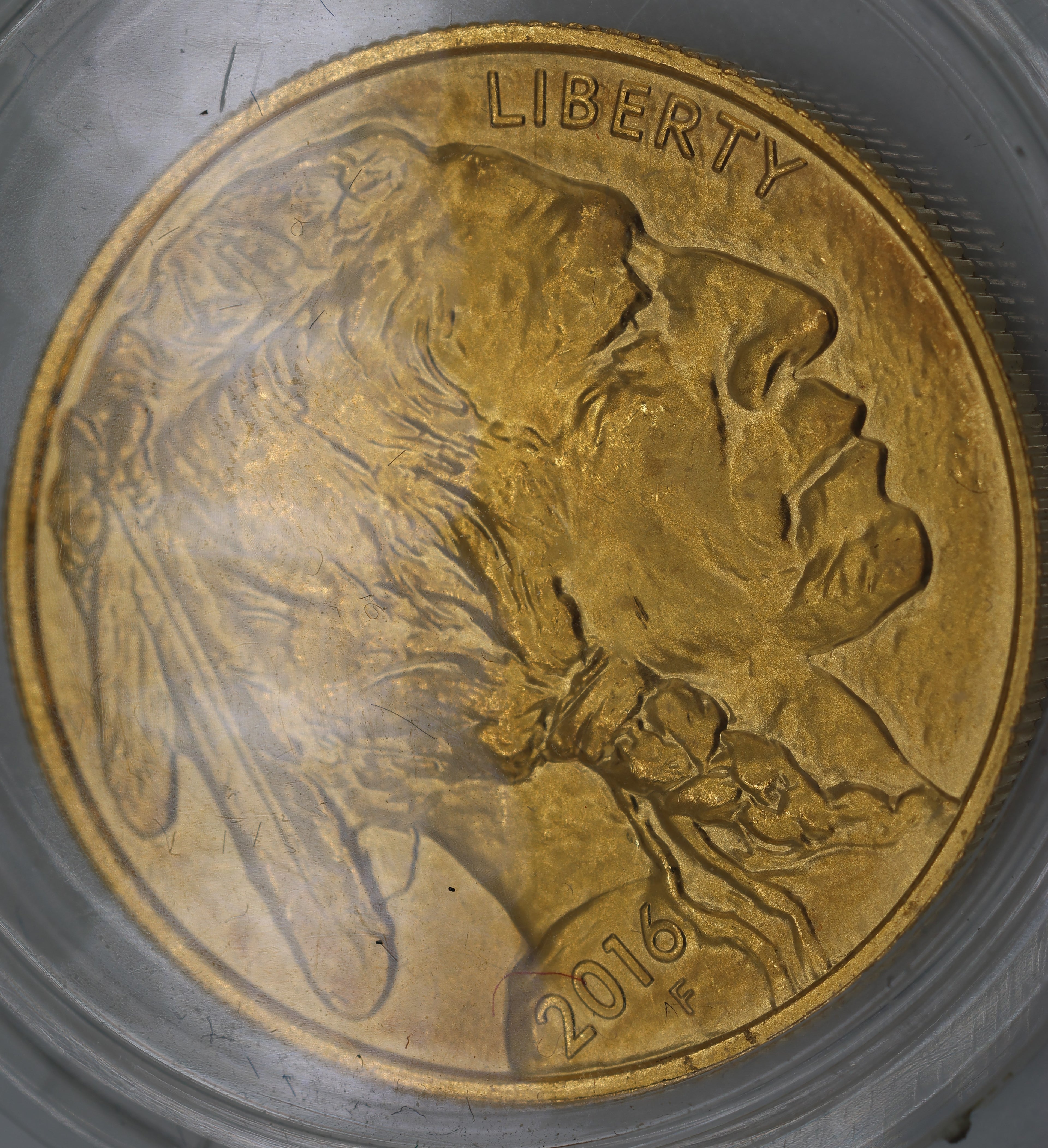 2016 - Gold Buffalo coin