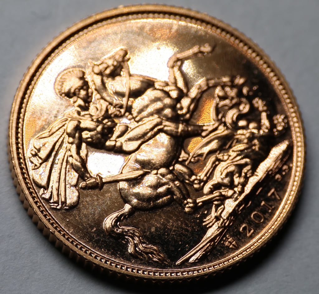 2017 - Queen Elizabeth II - Full Gold sovereign