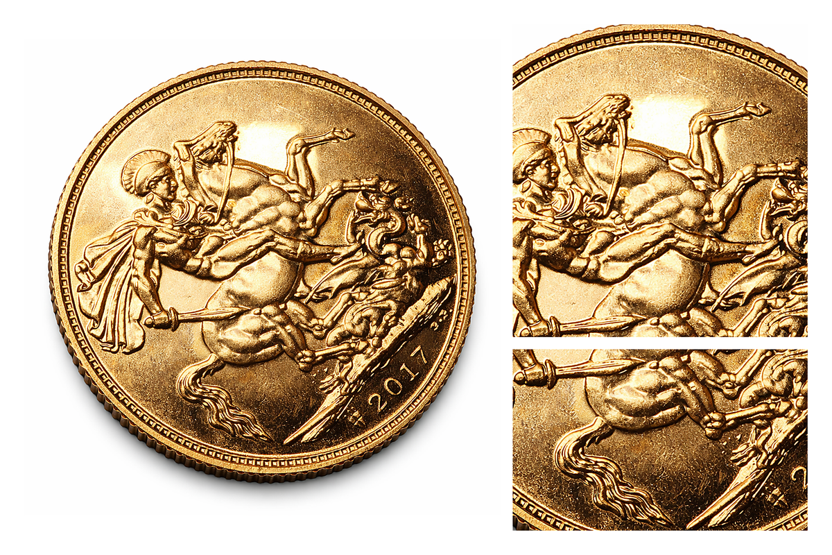 2017 Queen Elizabeth II full gold sovereign
