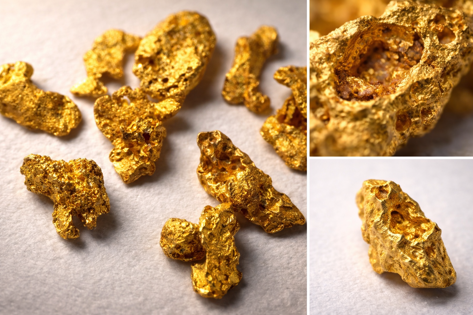 3.145 Gram Natural Australian Gold Placer Nuggets