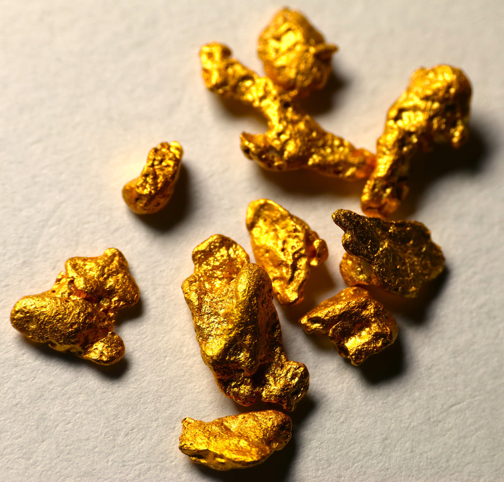 3.571 Gram Natural Australian Gold Placer Nuggets