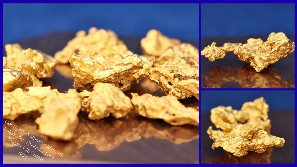 5.311g (SELL) Gold Nuggets ‘The Traders Lot’ – Premium Australian Specimen