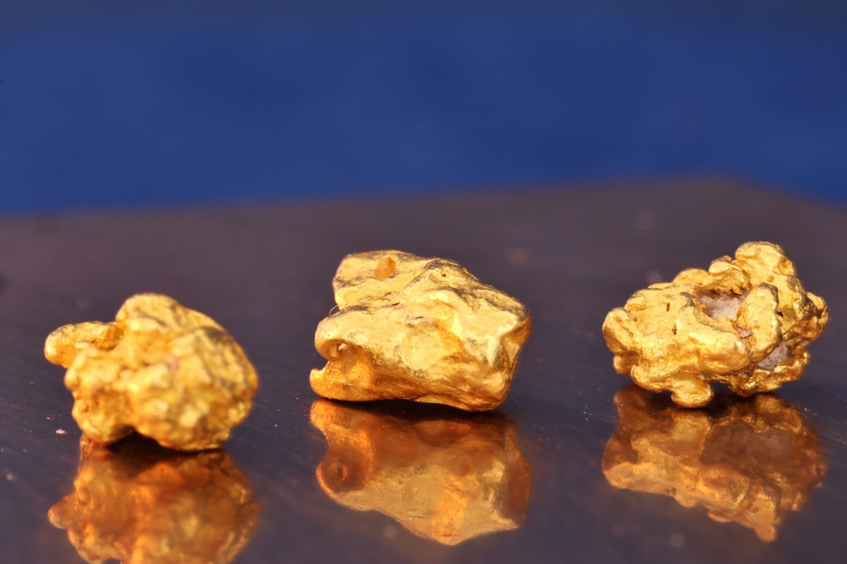 4.435 Grams Natural Gold Nuggets – Premium Australian Specimen