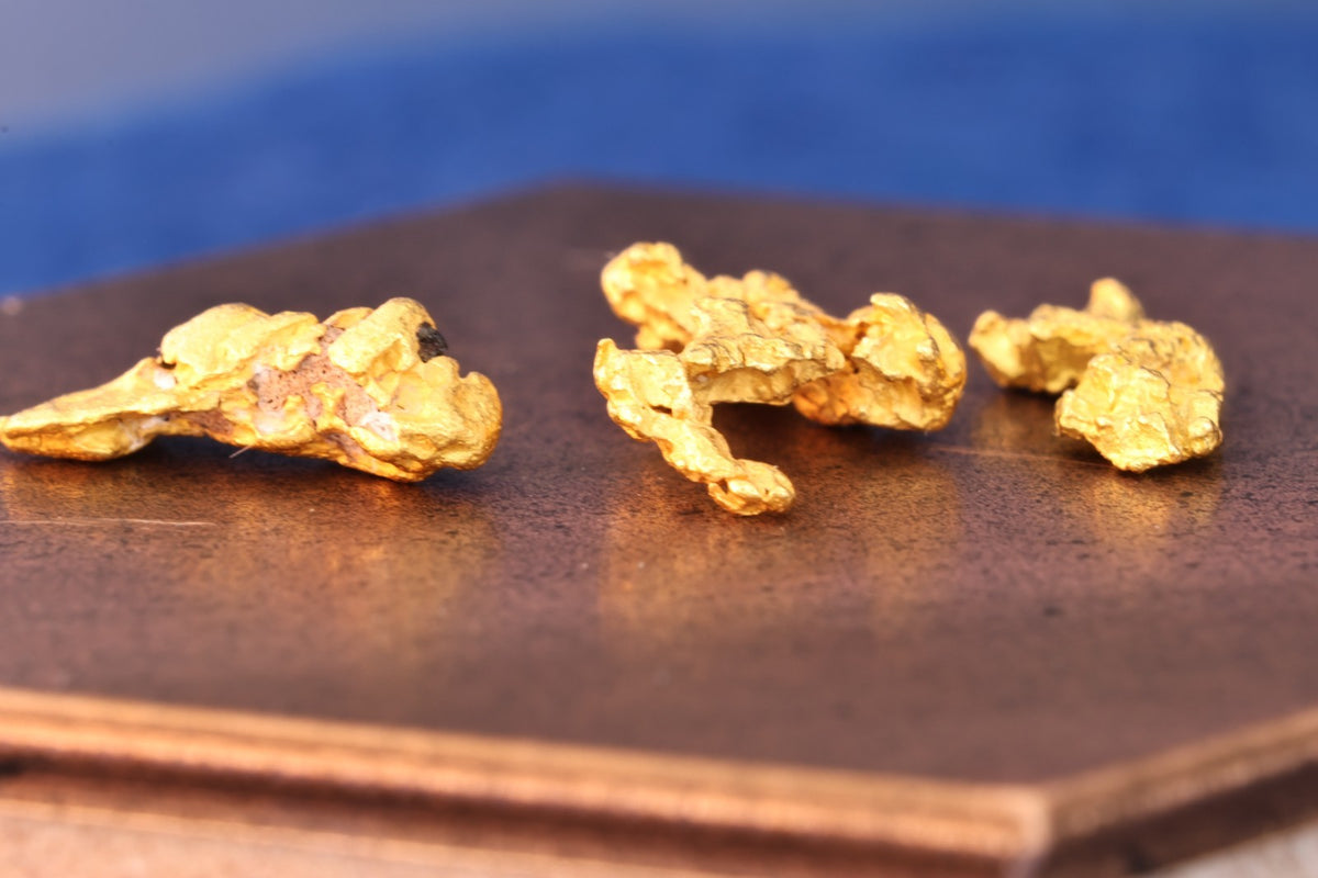 4.632g  Natural Gold Nuggets –The Prospector’s Lot – Premium Australian Specimen
