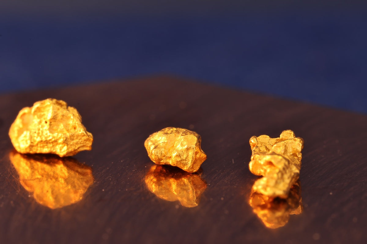 4.407 Grams Natural Gold Nuggets – Premium Australian Specimen