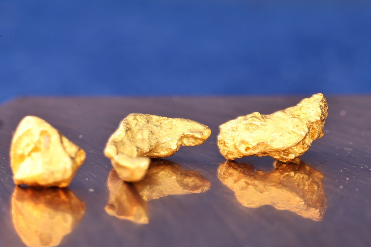 4.435 Grams Natural Gold Nuggets – Premium Australian Specimen