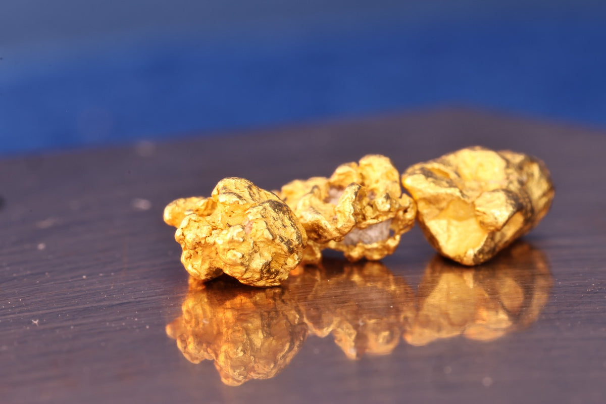 4.435 Grams Natural Gold Nuggets – Premium Australian Specimen