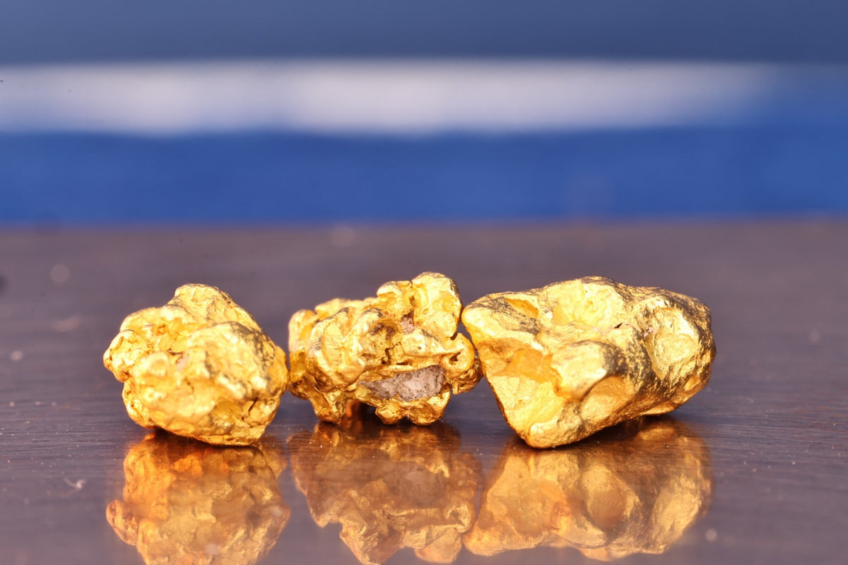 4.435 Grams Natural Gold Nuggets – Premium Australian Specimen