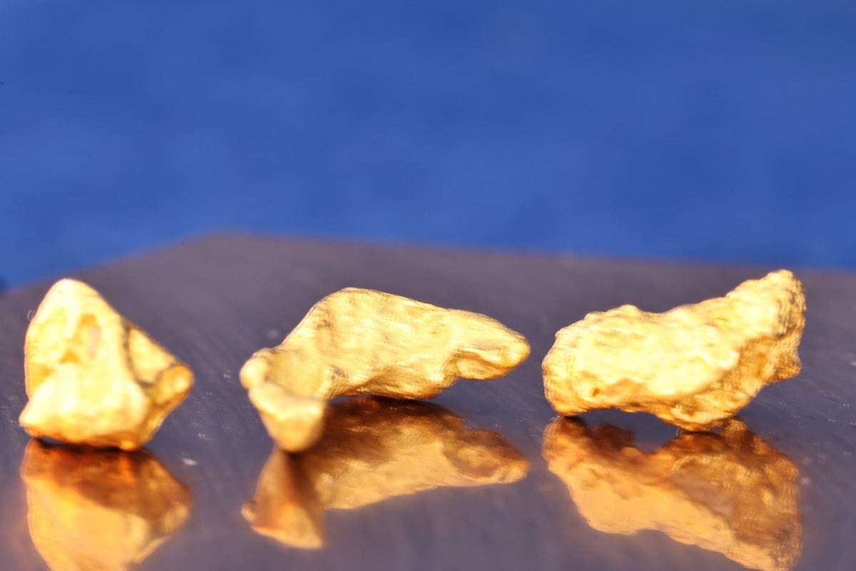 4.435 Grams Natural Gold Nuggets – Premium Australian Specimen