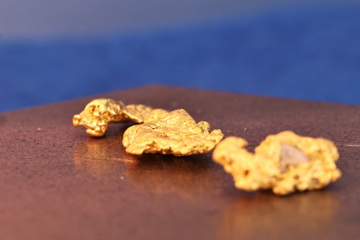 4.632g  Natural Gold Nuggets –The Prospector’s Lot – Premium Australian Specimen