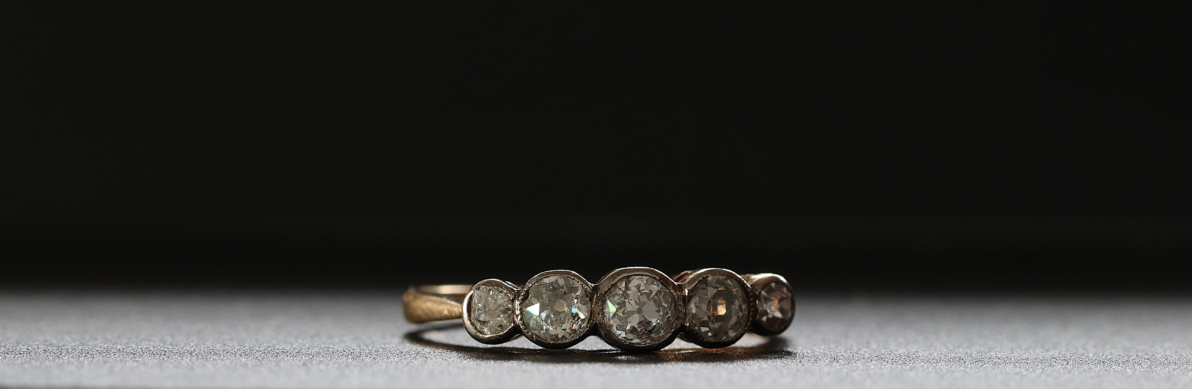 The Five-Stone old cut diamond Heirloom Diamond Ring