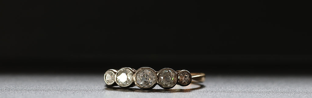 The Five-Stone old cut diamond Heirloom Diamond Ring