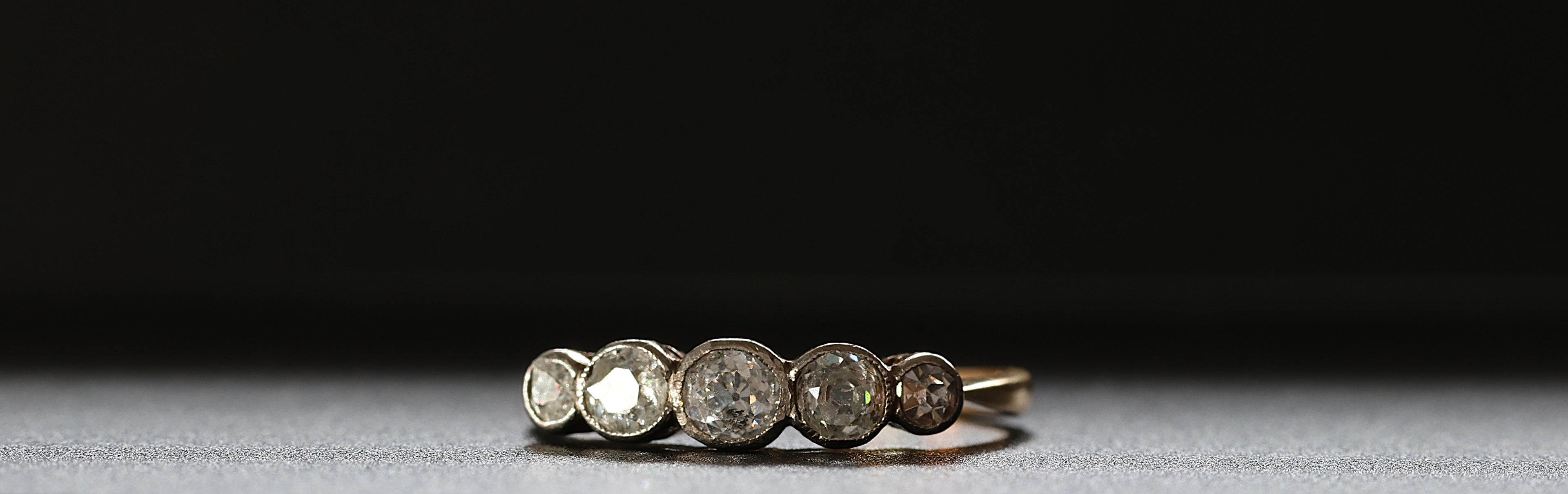 The Five-Stone old cut diamond Heirloom Diamond Ring