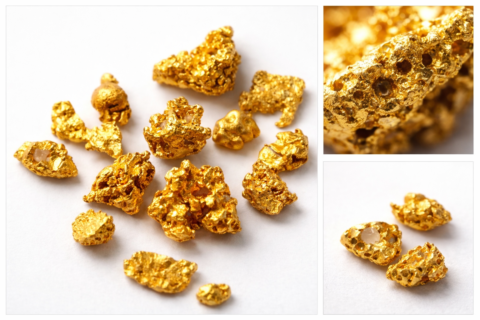5.218 Gram Natural Australian Gold Placer Nuggets