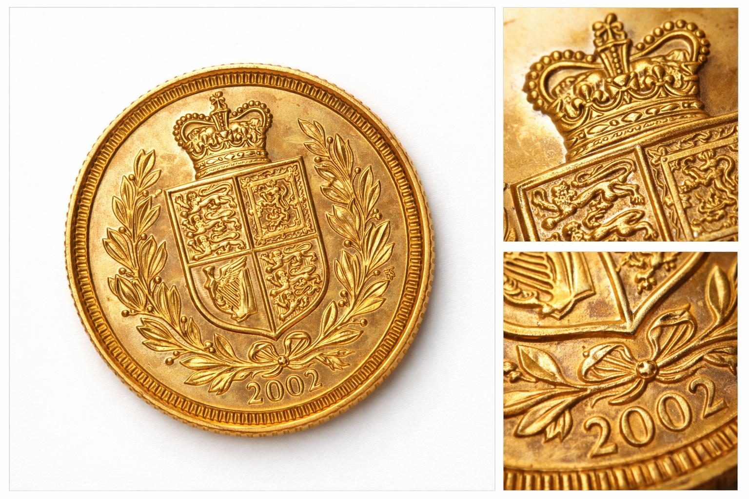2002 - Queen Elizabeth II - Half Gold sovereign