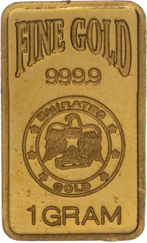 1 Gram Gold Emirates Bar