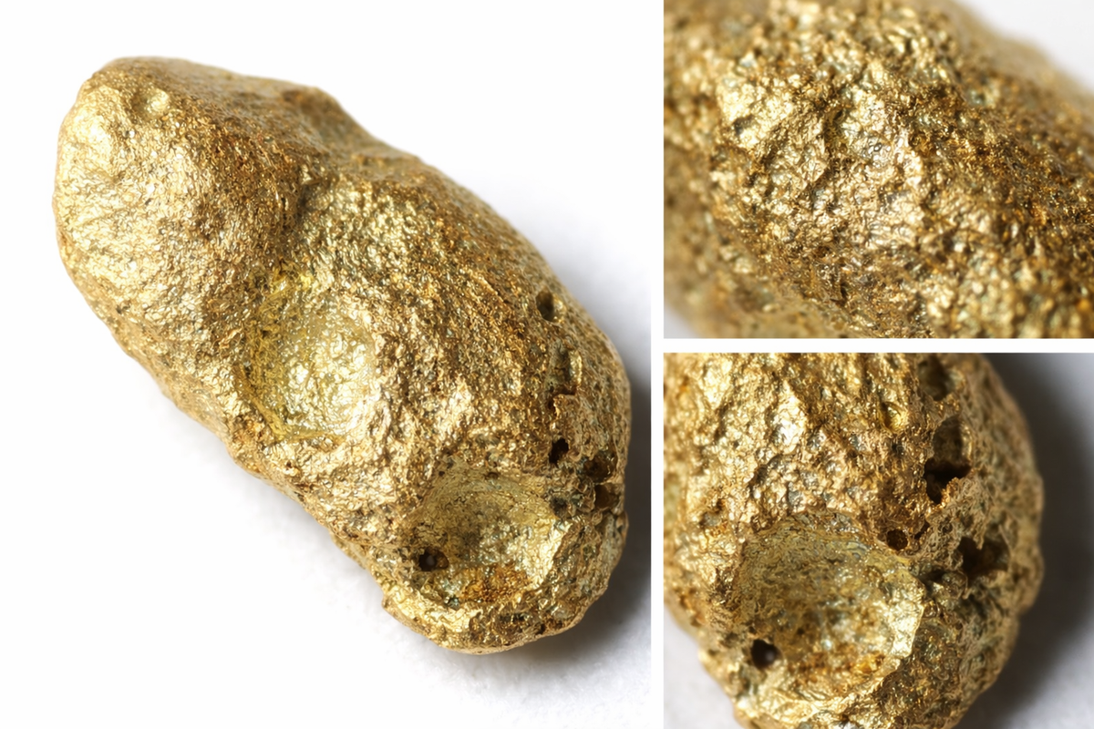 Natural Australian gold nugget sample – image for reference only | Gold2u
