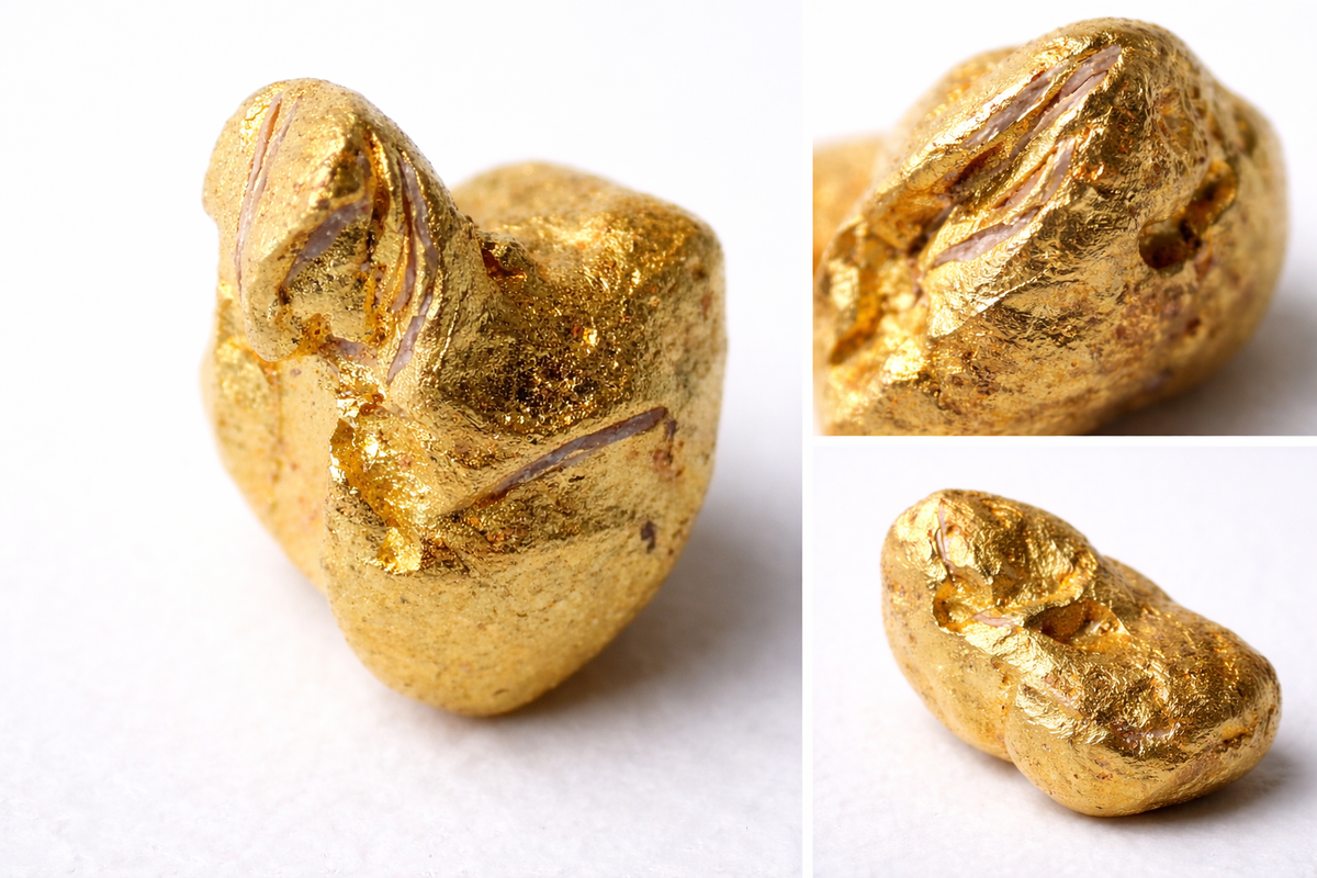 Natural Australian gold nugget sample – image for reference only | Gold2u
