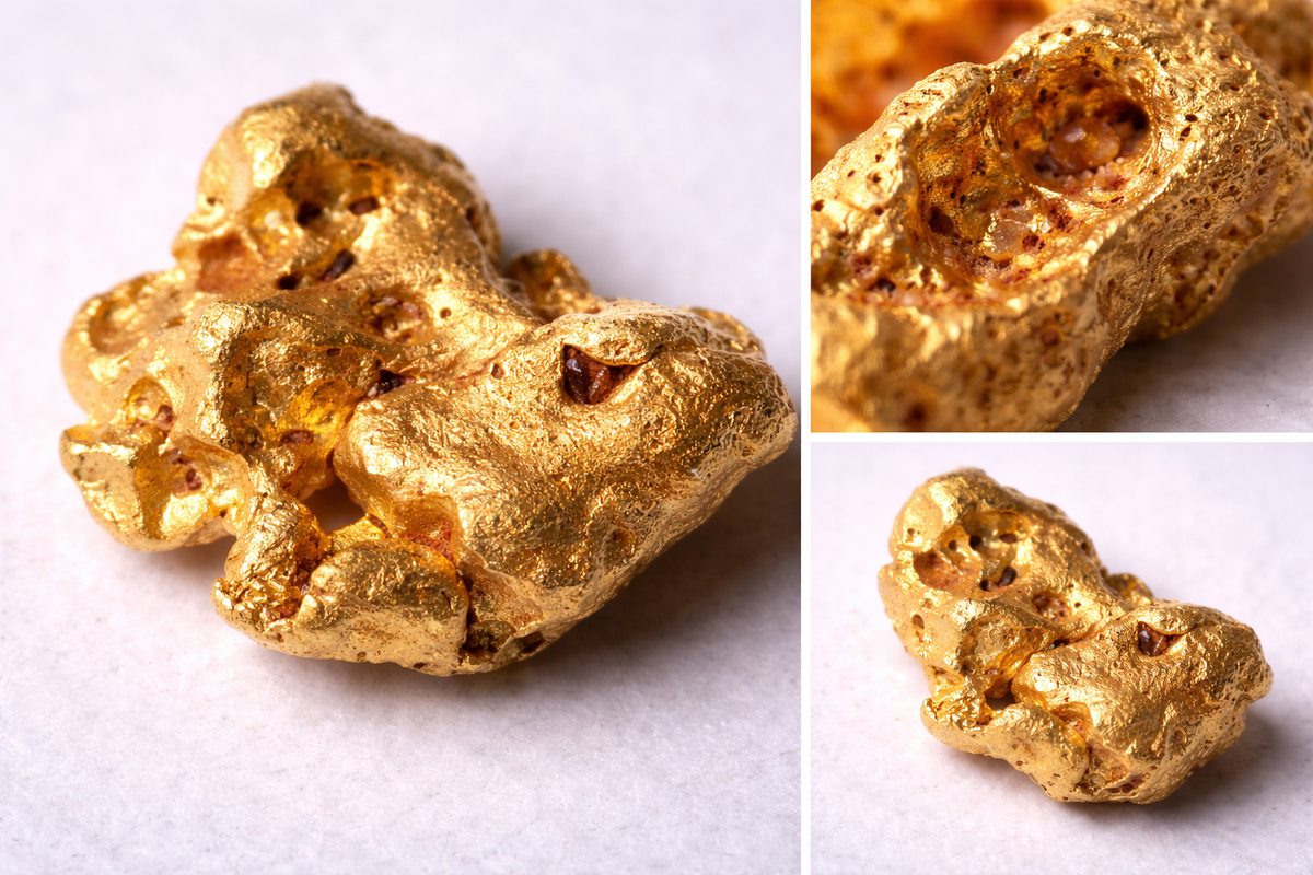 Natural Australian gold nugget sample – image for reference only | Gold2u