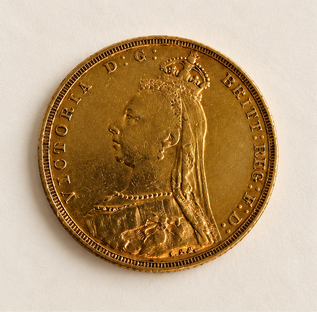 1892 Melbourne Queen Victoria Gold Sovereign