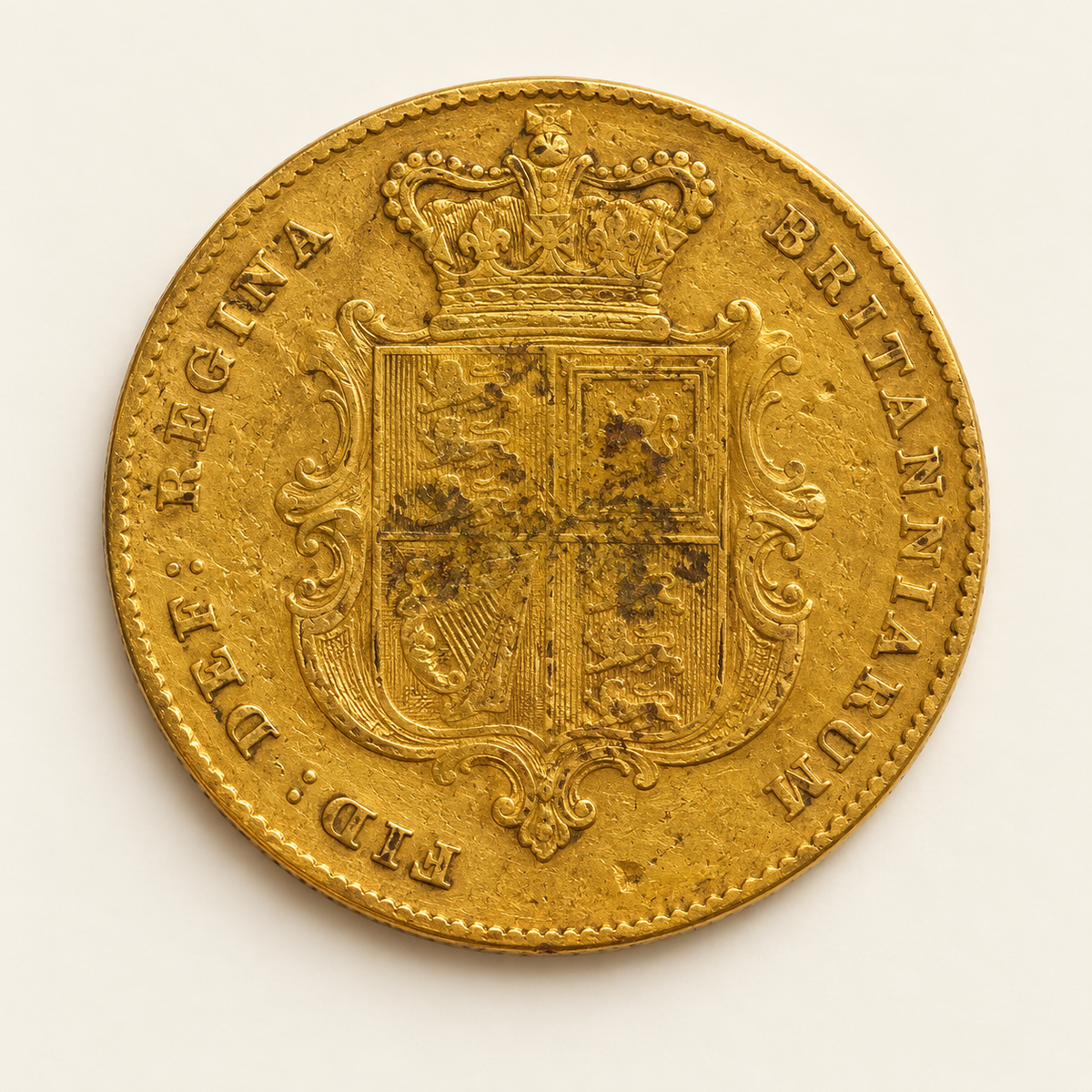 Half Sovereign - Worn